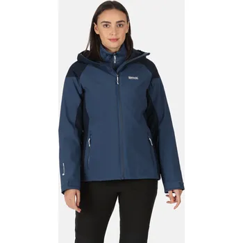 Dámská větrovka Regatta Dámská outdoorová bunda 3v1 Wentwood VII RWP360 tm. modrá Velikost: 44