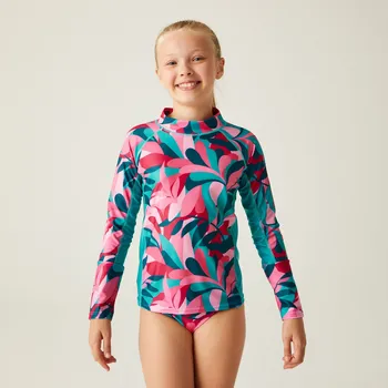 Regatta Dětské UV triko Hoku II RKM034 flowers Velikost: 140