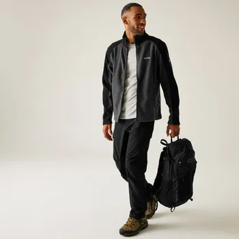 Pánská mikina Regatta Pánská fleece mikina HEDMAN II RMA192 tm. šedá Velikost: M