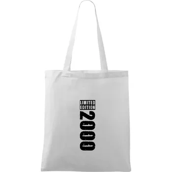 Limited edition 2000 pruh - Taška bavlněná - 42 x 38 cm ( Bílá )