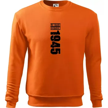 Pánská mikina Limited edition 1945 pruh - Mikina Essential pánská - M ( Oranžová )
