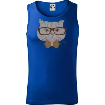 Hipster britská modrá - Tílko pánské Core - L ( Královská modrá )