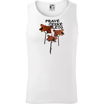 Pravé české léto - Tílko pánské Core - XL ( Bílá )