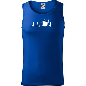 EKG kuchař hrnec - Tílko pánské Core - S ( Královská modrá )