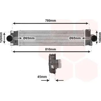 Motor automobilu intercooler 1.5 TDCi, 1.6 TDCi