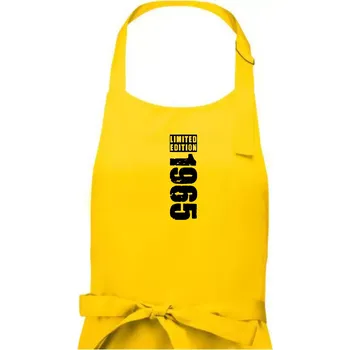 Kuchyňská zástěra Limited edition 1965 pruh - Pánská zástěra na vaření - Univerzální velikost ( Žlutá )