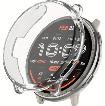 Příslušenství k chytrým hodinkám Silikonový kryt pro Amazfit Active 2 - Transparentní