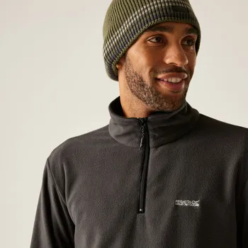 Pánská mikina Regatta Pánská fleece mikina Thompson RMA021 šedá Velikost: XXL