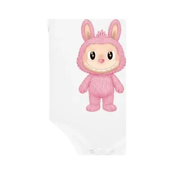 Žertovný předmět Plyšový Maskot Bubu Růžový - dětské body s potiskem pro fanoušky Labubu- Tričkový.cz