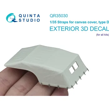 Plastikový model 1/35 Straps for cancas cover, type D