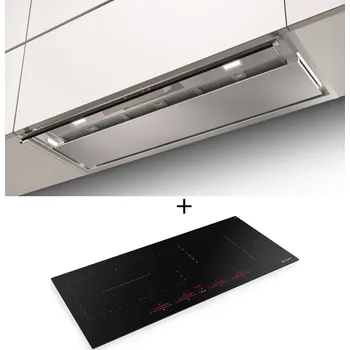 Digestoř SET FABER IN-NOVA AIR X/BK KL A120 + FABER FCH SLIM 94 BK KL