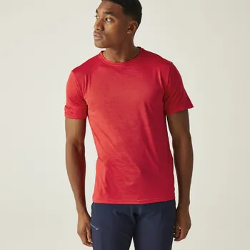 Regatta Pánské funkční triko Fingal Edition RMT237 červená Velikost: XL