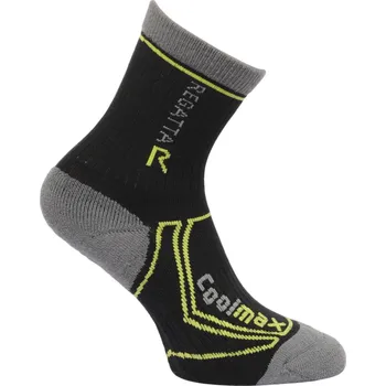 Dětská sportovní obuv Regatta Dětské trekové ponožky 2season Trek and Trail RKH034 černá Velikost: 29-31