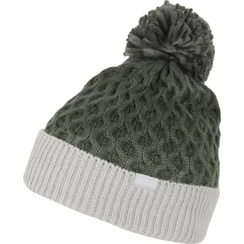 Čepice Regatta Dámská pletená zimní čepice Frosty Hat VIII RWC191 dark khaki Velikost: uni