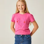 Regatta Dětské bavlněné triko Bosley VII RKT156 růžová Velikost: 104