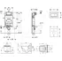 WC sada Geberit Kombifix 110.302.00.5 NT5 bílá
