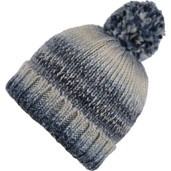 Čepice Regatta Dámská pletená zimní čepice Frosty Hat VI RWC157 tm. modrá Velikost: one size
