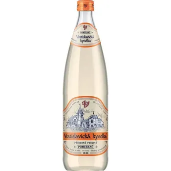 Voda Vratislavická kyselka Perlivá sklo 750 ml