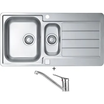 Nerezový dřez Nerezový dřez SET Alveus LINE 10 MAXIM nerez + Alveus RIVIERA X chrom