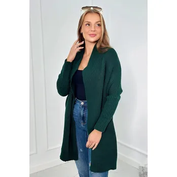 Dámský svetr Kesi Dámský kardigan Lariath tmavě zelená One size