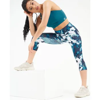 Dámské kalhoty Dare2b Dámské sportovní 3/4 kalhoty Influental DWJ454 modrá Velikost: 34