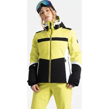 Dare2b Dámská zimní lyžařská bunda Vitilised Jacket DWP565 yellow/black Velikost: 46