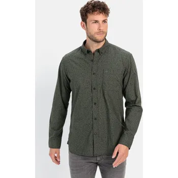 Pánská košile KOŠILE CAMEL ACTIVE FREIZEITHEMD 1/1 ARM LEAF GREEN