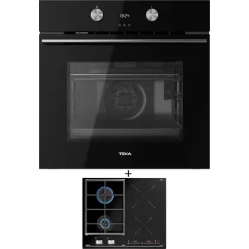 Vestavná trouba SET Teka HLB 8415 BX STEAM BOX OVEN + Teka JZC 64322 ABC BK