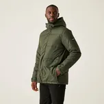 Regatta Pánská prošívaná zimní bunda Falkner RMN214 tm. khaki Velikost: XL