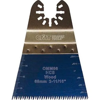 Pilový plátek IGM CMT Ponorný pilový list s japonským zubem HCS, na dřevo - 68mm, sada 5 ks, C-OMM06-X5