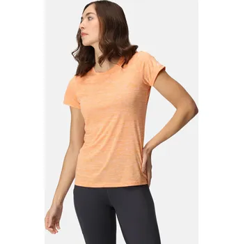 Dámské tričko Regatta Dámské triko Fingal Edition RWT231 meruňkový melír Velikost: 36