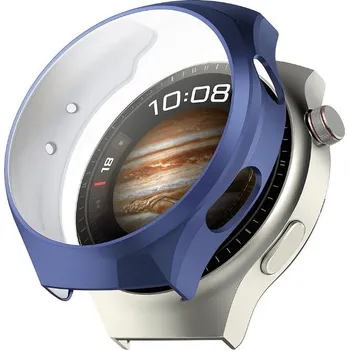 Příslušenství k chytrým hodinkám Silikonový kryt pro Huawei Watch 4 Pro - Modrý