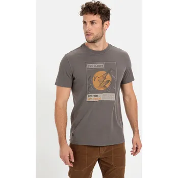 Pánské tričko TRIČKO CAMEL ACTIVE T-SHIRT 1/2 ARM ROCK GRAY