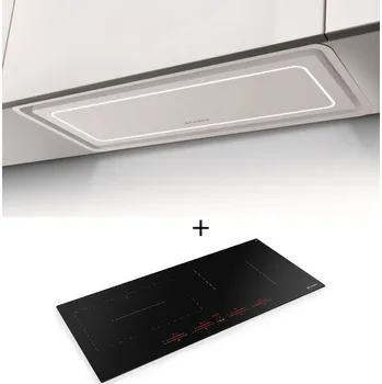 Digestoř SET FABER IN-LIGHT EV8 WH MATT KL A70 + FABER FCH SLIM 94 BK KL