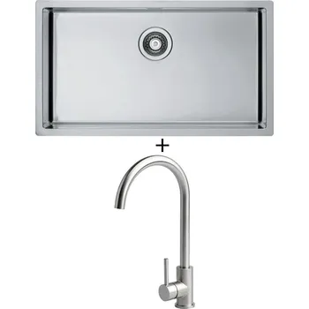 Nerezový dřez Nerezový dřez SET Alveus Quadrix 60 nerez + Alveus VIOLA nerez