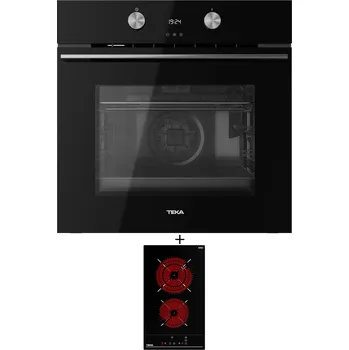 Vestavná trouba SET Teka HLB 8415 BX STEAM BOX OVEN + TZC 32320 TTC BK