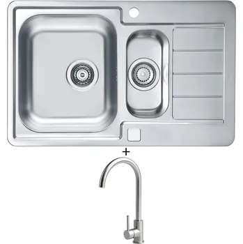 Nerezový dřez Nerezový dřez SET Alveus LINE 70 MAXIM nerez + Alveus VIOLA nerez