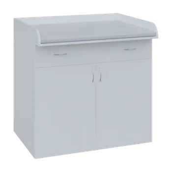 přebalovací pult a komoda CPP - 100 přebalovací pult, 1000x1000x800, bílá