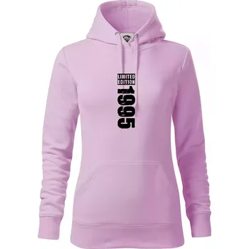 Dámská mikina Limited edition 1995 pruh - Mikina dámská Cape s kapucí - S ( Orchid )
