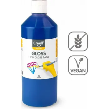 Speciální výtvarná barva Barva s vysokým leskem Creall Gloss - 500 ml / tmavě modrá