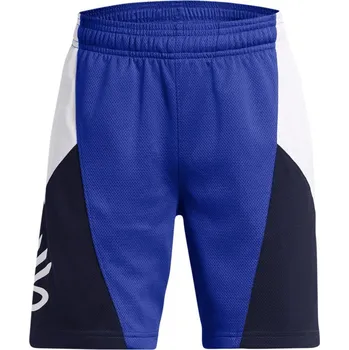 Under Armour Armour Curry Boys Splash Short Basketball Blue 7-8 let