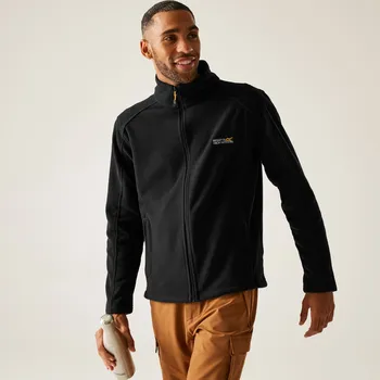 Pánská mikina Regatta Pánská fleece mikina HEDMAN II RMA192 černá Velikost: M