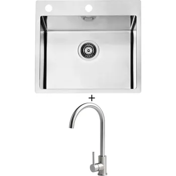 Nerezový dřez Nerezový dřez SET Alveus PURE 70 nerez + Alveus VIOLA nerez