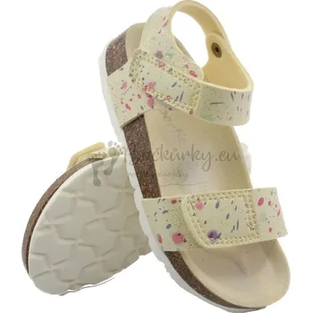 Chlapecké sandály Dětské ortopedické sandály SUPERFIT 1-000123-6020 žlutá - vel. 29