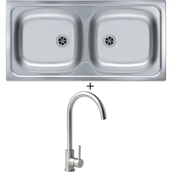 Nerezový dřez Nerezový dřez SET Alveus BASIC 70 nerez + Alveus VIOLA nerez