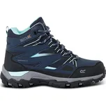 Regatta Dětská turistická obuv Holcombe III RKF872 navy aruba blue Velikost: 36