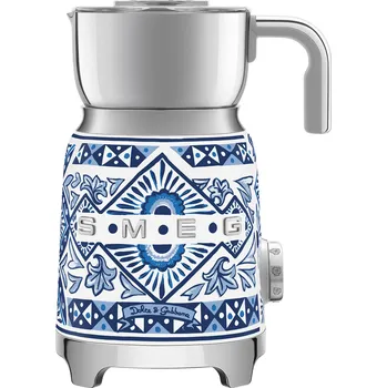Šlehač mléka Smeg Dolce&Gabbana Napěňovač mléka Blu Mediterraneo MFF01DGBEU