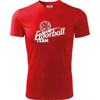 Pánská móda Florbal team - Pánské triko Fantasy sportovní (dresovina) - M ( Červená )