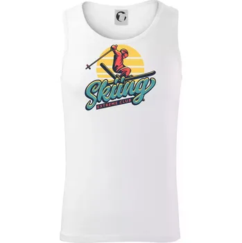 Skiing winter extreme cup - Tílko pánské Core - M ( Bílá )