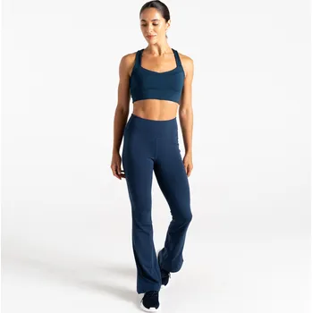 Dámské legíny Dare2b Dámské sportovní legíny Refresh Flared Leggings DWJ609 moonlight denim Velikost: 38